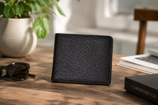 VELORIN - Textured Executive Bifold Wallet