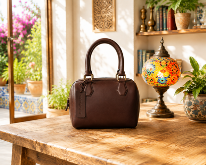 Velmora Leather Hand Bag
