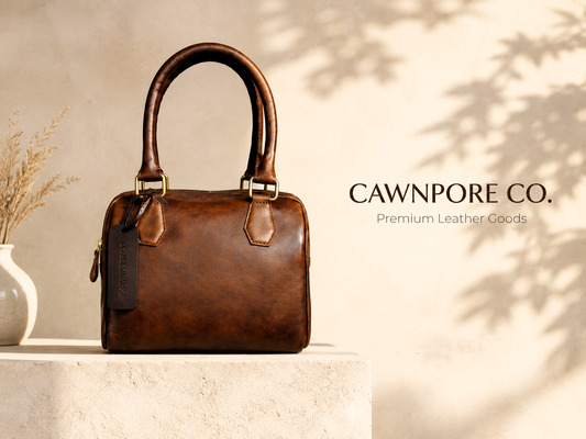 Velmora Leather Hand Bag